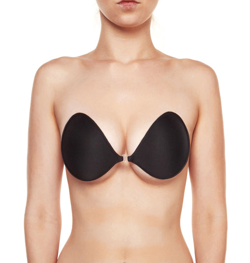 Women's Elomi Best EL4300 Smooth Underwire Moulded Convertible Strapless  Bra (Black 36G) 