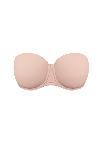 Aura UW Moulded Strapless Bra In Beige - Fantasie