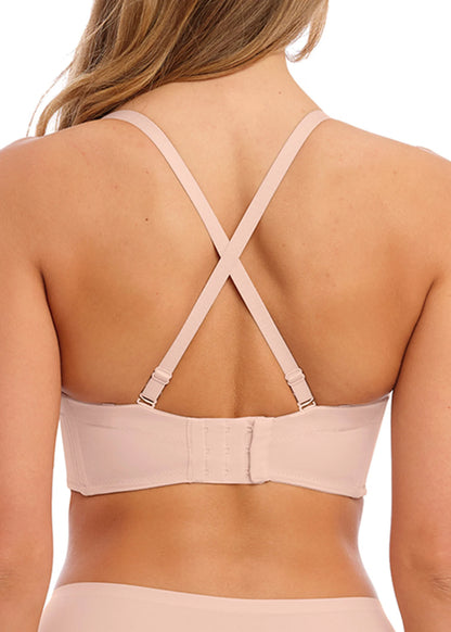 Aura UW Moulded Strapless Bra In Beige - Fantasie