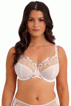 Lillia UW Side Support Bra in White - Fantasie