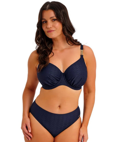 Azores Mid Rise Bikini Brief in Midnight - Fantasie
