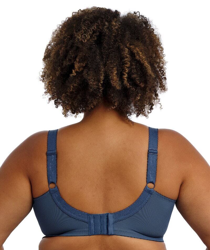 Kayla Underwire Bra In Teal Blossom - Goddess