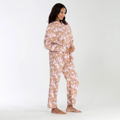 Golden Hour PJ Set In Aurora Horses - Honeydew Intimates