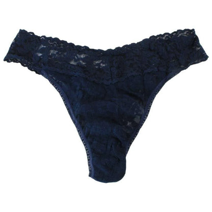 3 Low Rise Thongs in Blushing Rose/Navy/Celeste Blue - Hanky Panky