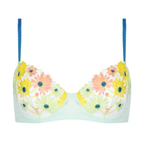 Dance des Fleurs Underwire Bra In Menthe - Huit