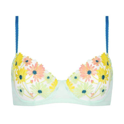 Dance des Fleurs Underwire Bra In Menthe - Huit