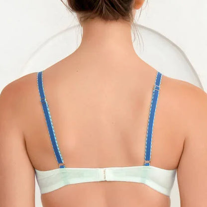 Dance des Fleurs Underwire Bra In Menthe - Huit