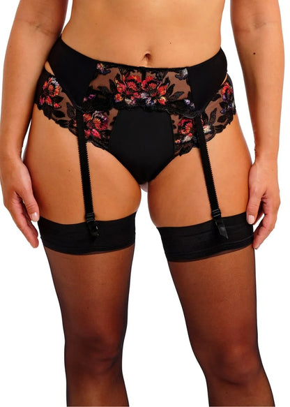 Magdalena Suspender In Noir - Fantasie