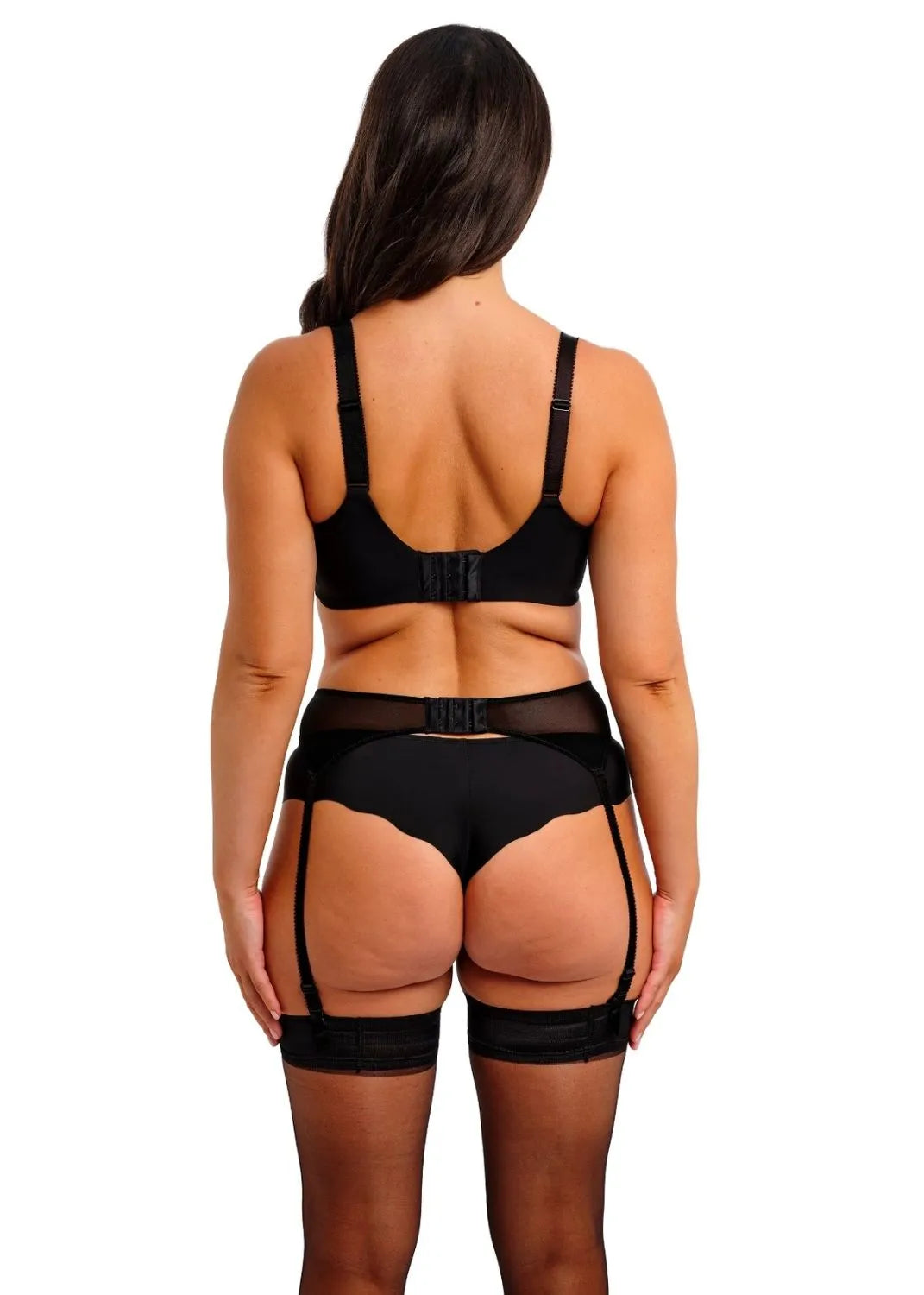 Magdalena Suspender In Noir - Fantasie