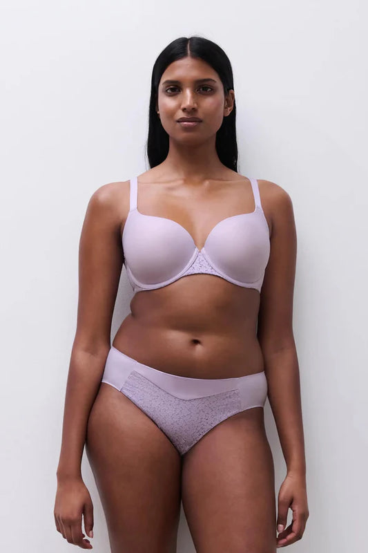 Norah Comfort Smooth Sweetheart T-Shirt Bra In Mauve - Chantelle