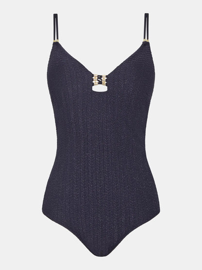 Minuit Wirefree Plunge Swimsuit - Chantelle