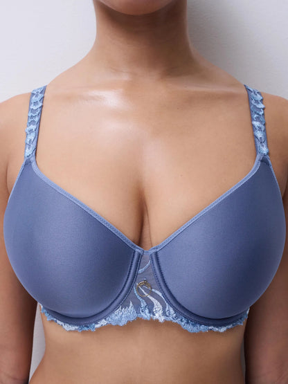 Majestic Spacer T-Shirt Bra In Blue Sea - Chantelle