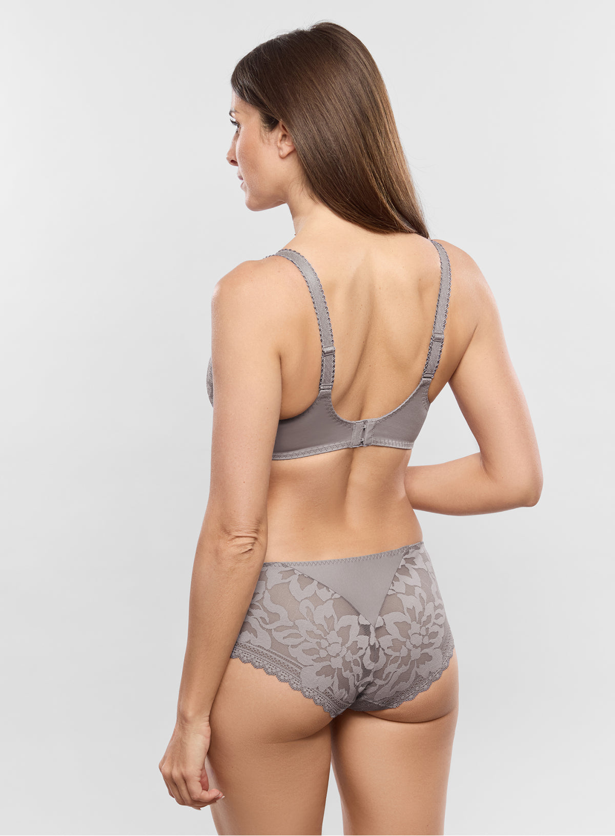 Leia Underwired Seamless Bra In Platine - Empreinte