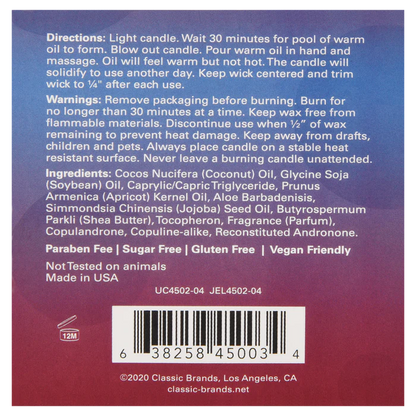 Mood Candle Get Laid Pheromone Massage Candle