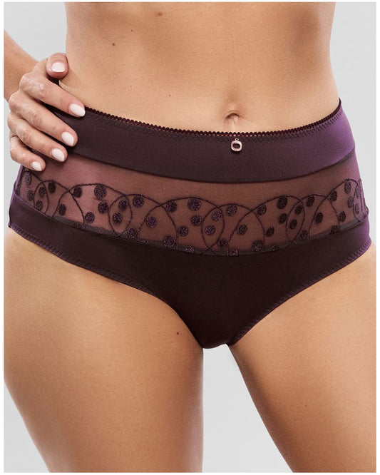 Tess Panty in Amethyst - Empreinte