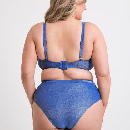 Sapphire Seas High Waist Bikini Brief - Curvy Kate