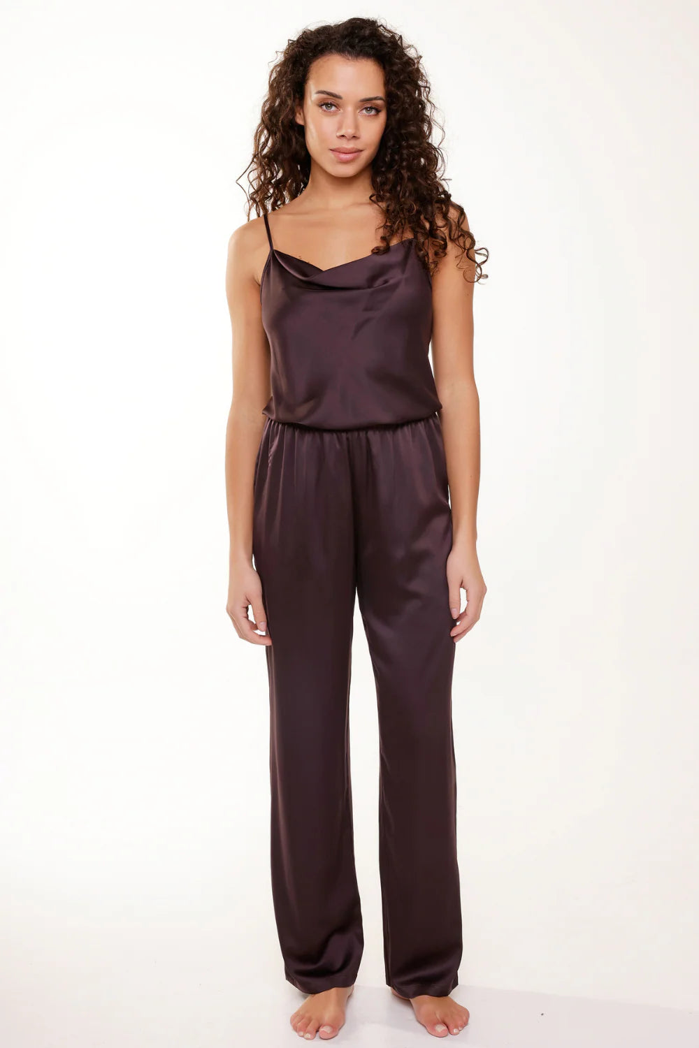 Satin Top & Pants Set - Lingadore