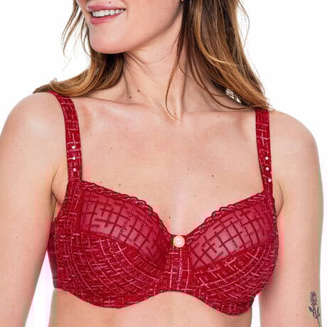 Tweegy Full Cup In Rouge - Louisa Bracq