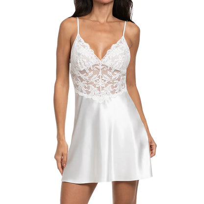 Lorena Chemise In Ivory - In Bloom