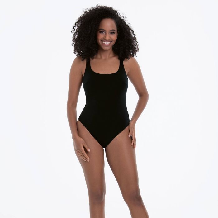 Pure Swimsuit E-F Cup In Black - Rosa Faia