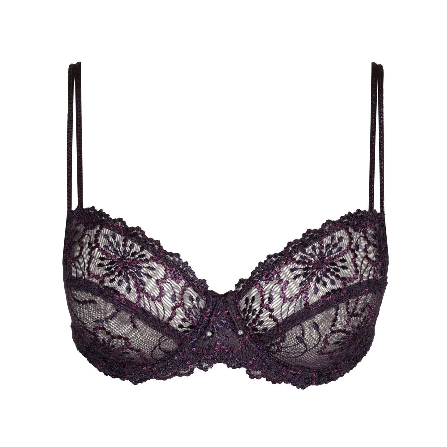 Jane Balcony Horizontal Seam Bra In Amethyst - Marie Jo