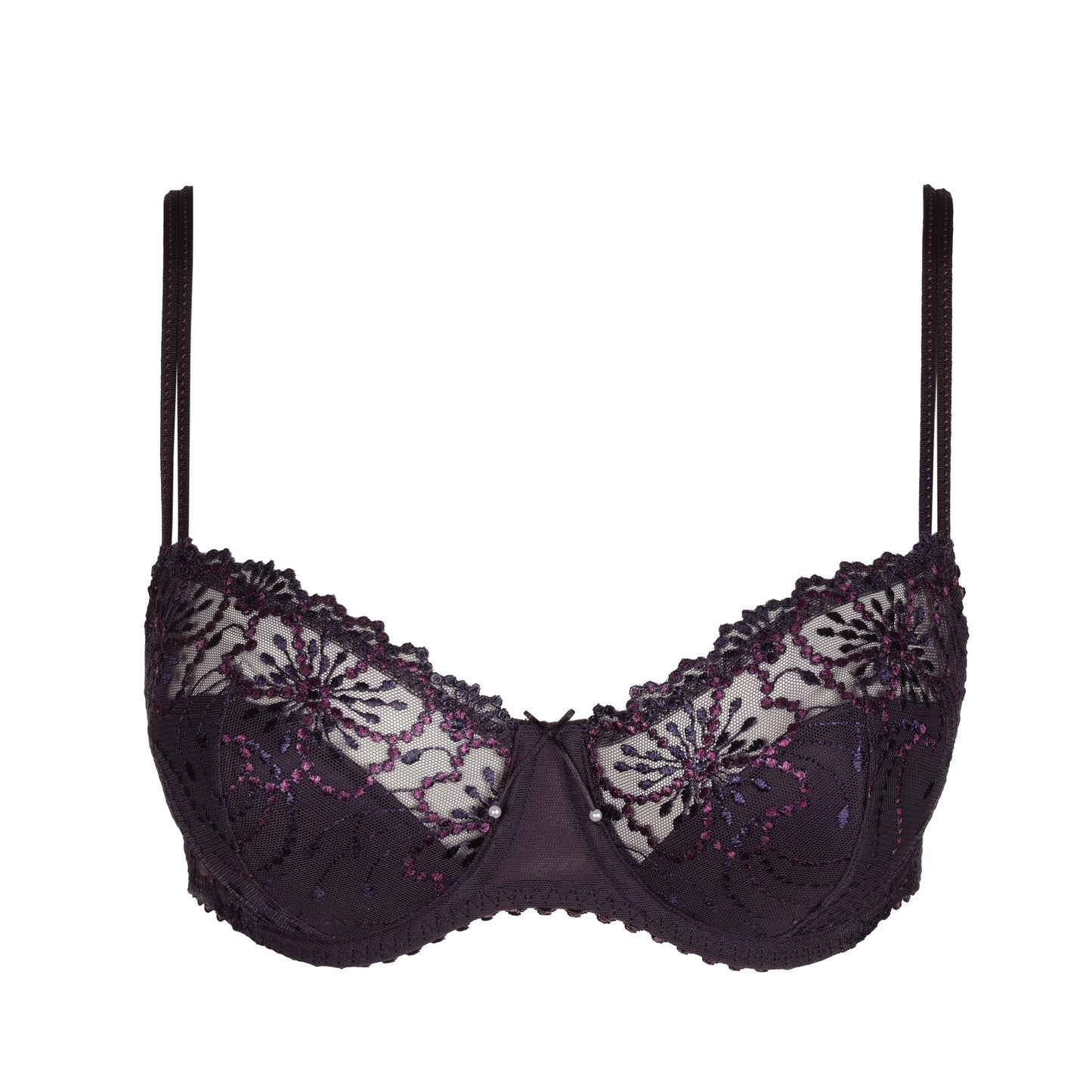 Jane Half Padded Balcony Bra In Amethyst - Marie Jo