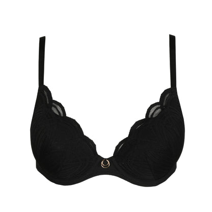 Cathia Padded Heartshape Bra In Black - Marie Jo