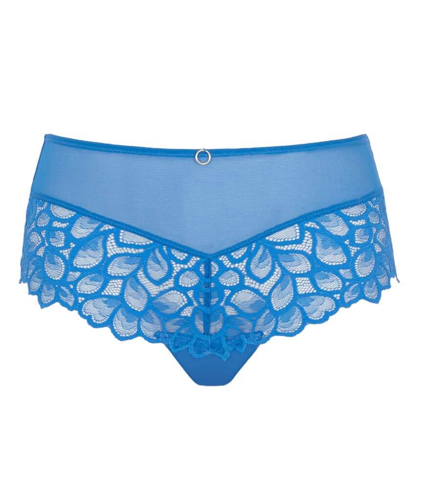 Allure Deep Brief in Azure Blue - Panache