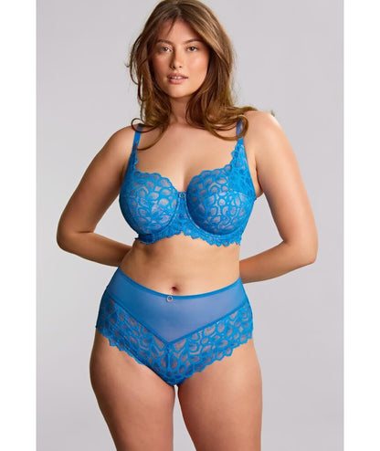 Allure Deep Brief in Azure Blue - Panache