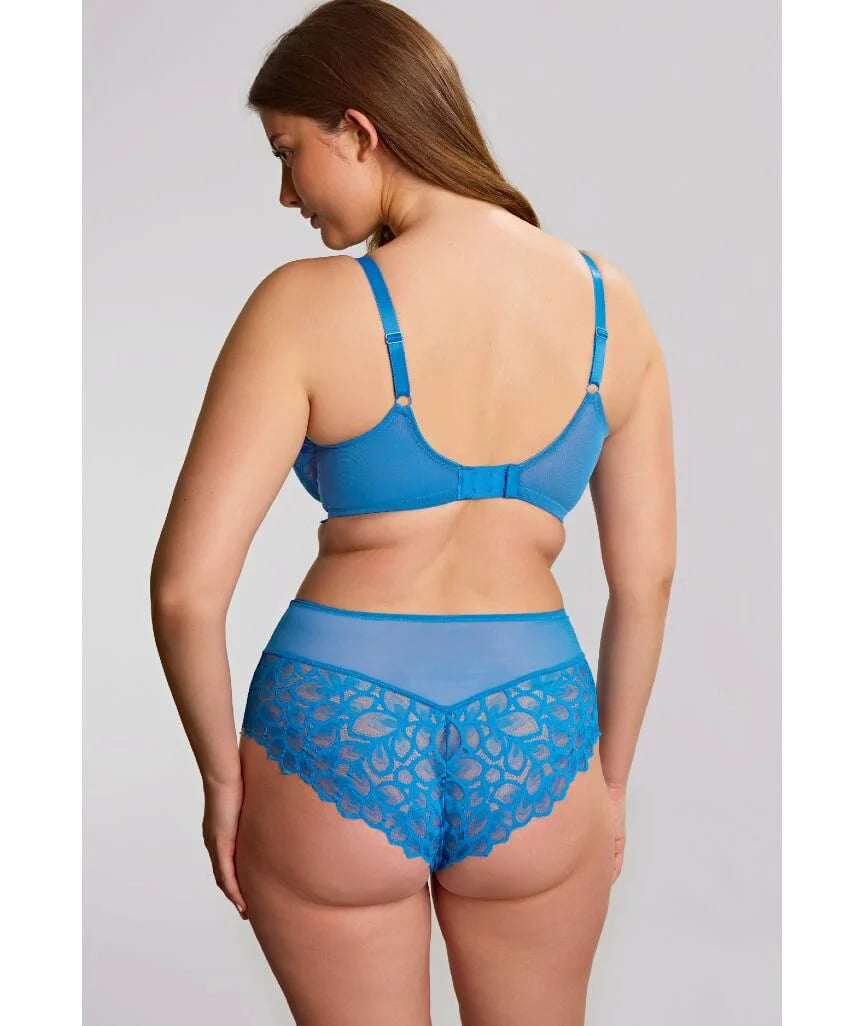 Allure Deep Brief in Azure Blue - Panache