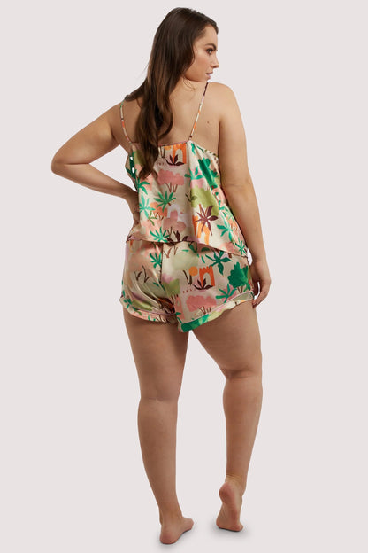 Alja Horvat Recycled Satin Shorts - Playful Promises