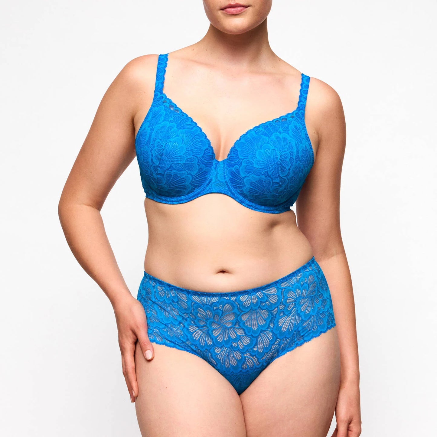 Mocuto Padded Heartshape Bra in Blu Cina - Prima Donna
