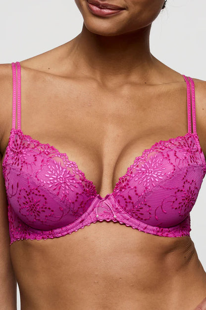Jane Push Up Removable Pads In Orchid Bliss