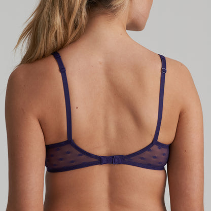 Tulio Half Padded Plunge Bra In Majestic Purple - Marie Jo