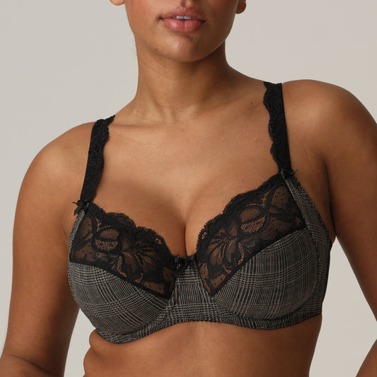 Madison Full Cup In Black Tailor - Prima Donna