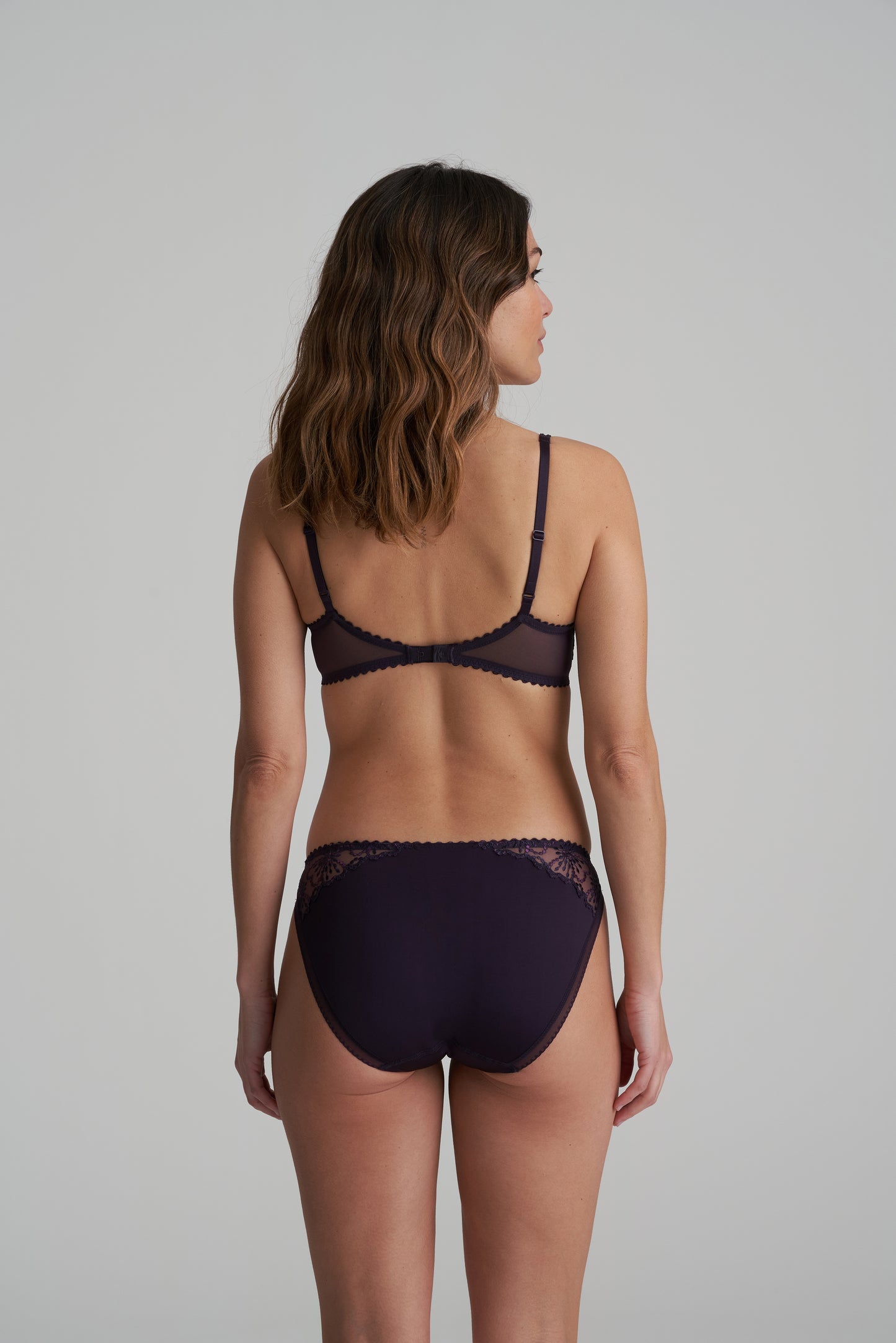 Jane Balcony Horizontal Seam Bra In Amethyst - Marie Jo