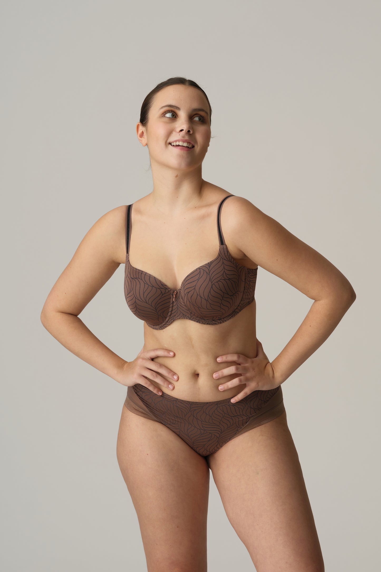 Ajusco Padded Heartshape Bra In Caribe Taupe - Prima Donna