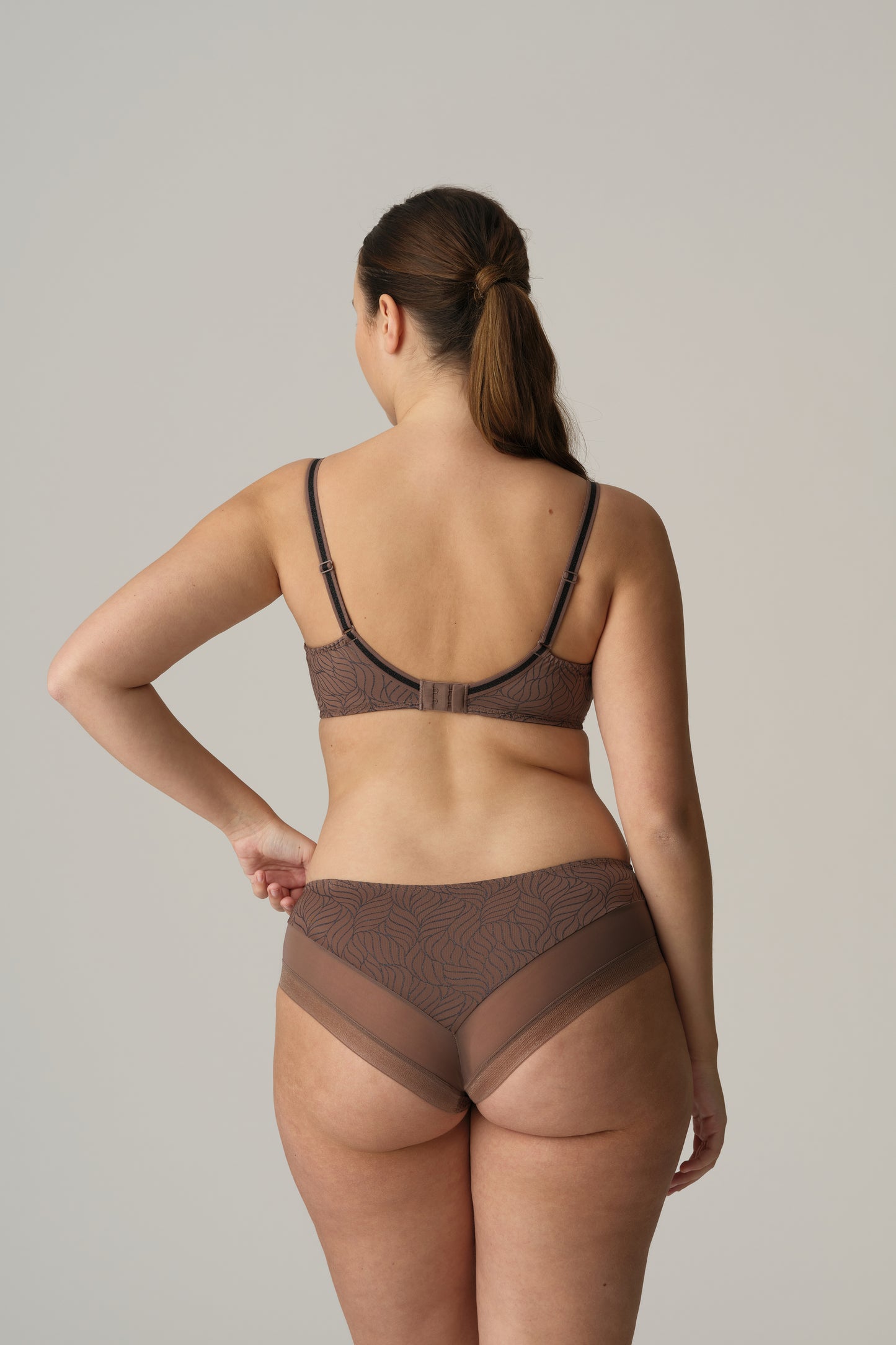 Ajusco Padded Heartshape Bra In Caribe Taupe - Prima Donna