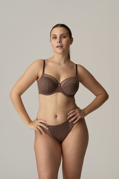 Ajusco Rio Brief In Caribe Taupe - Prima Donna