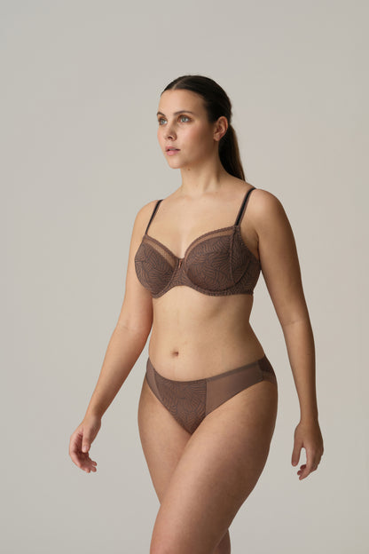 Ajusco Rio Brief In Caribe Taupe - Prima Donna