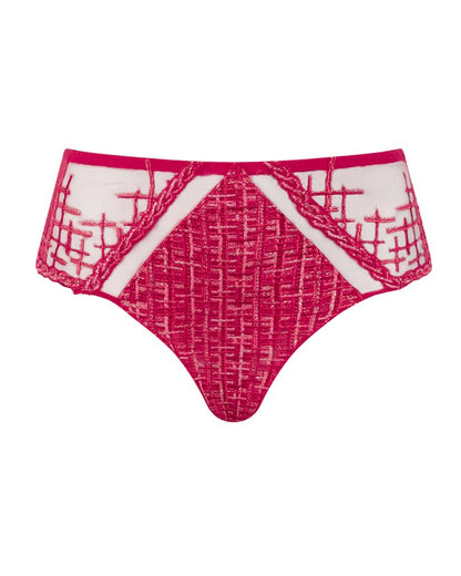 Tweegy Shorty In Rouge - Louisa Bracq