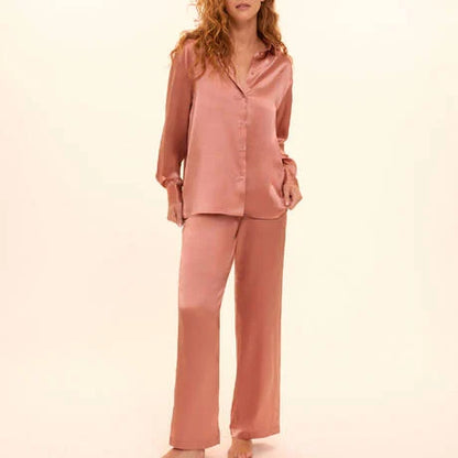 Love Me Night Pants in Smokey Pink - Simone Perele