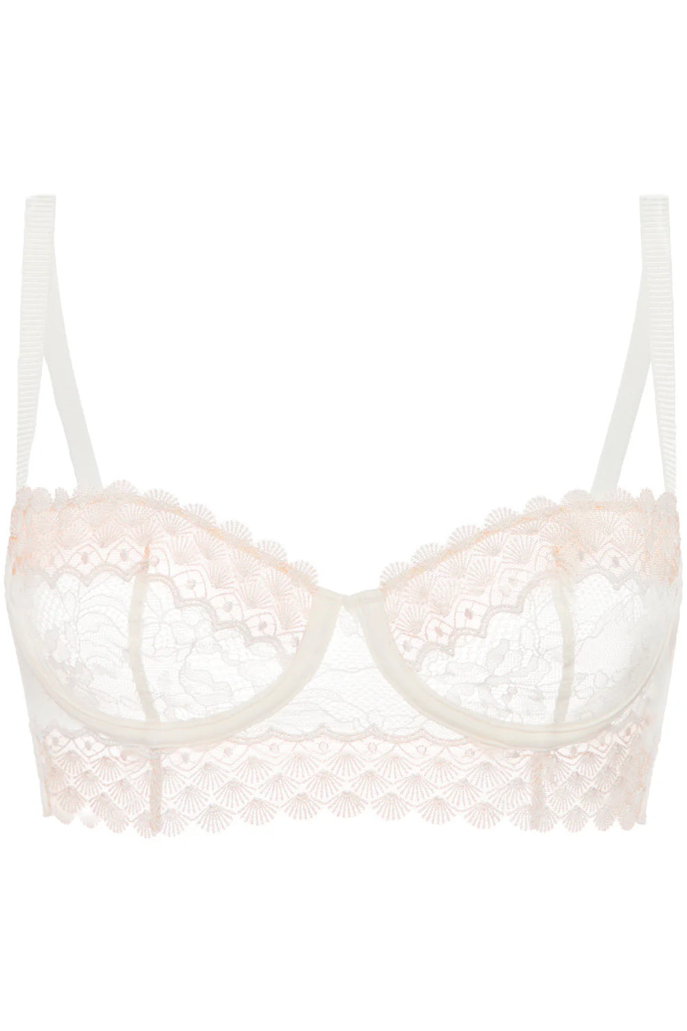 Radieuse Half Cup Bra in Naturel - Simone Perele