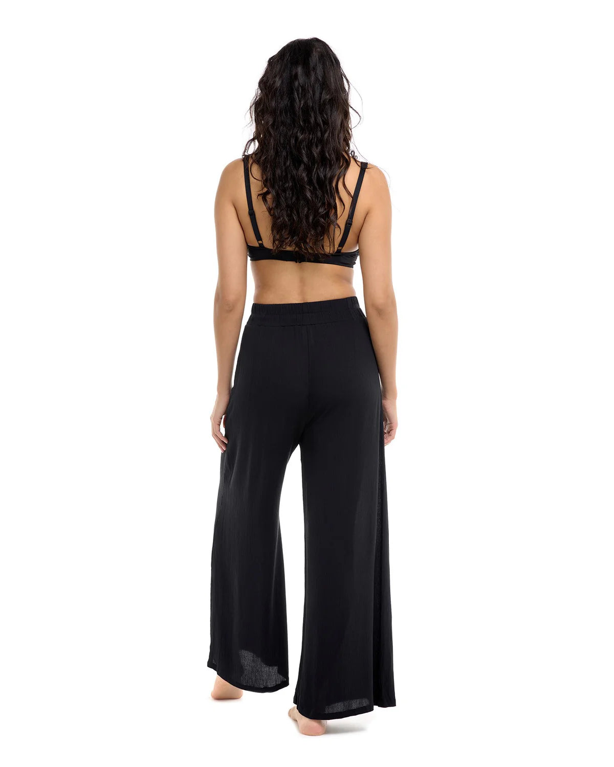 Patricia Palazzo Pants In Black - Skye