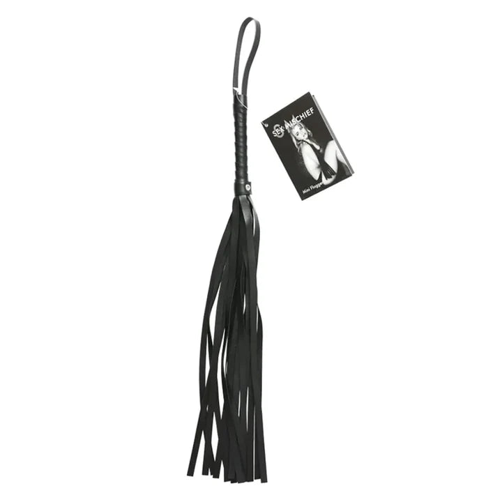 Mini Faux Leather Flogger - Sex & Mischief