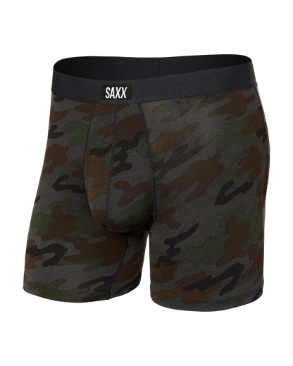 Daytripper Comfort Stretch Boxer Brief Fly in Black Ops Camo - SAXX