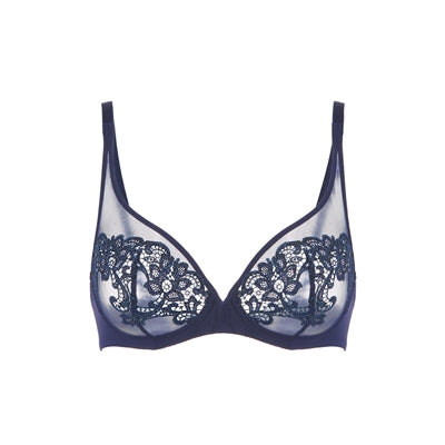 Saga Full Cup Plunge In Sapphire - Simone Perele