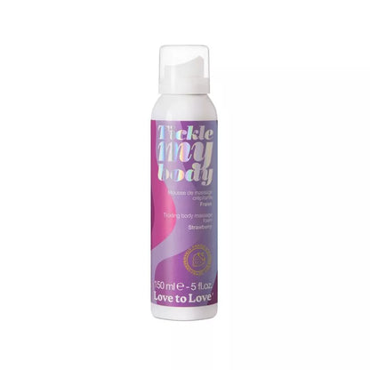 Tickle My Body Massage Oil in Strawberry