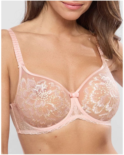 Amour Underwired Seamless Bra In Crystal - Empreinte