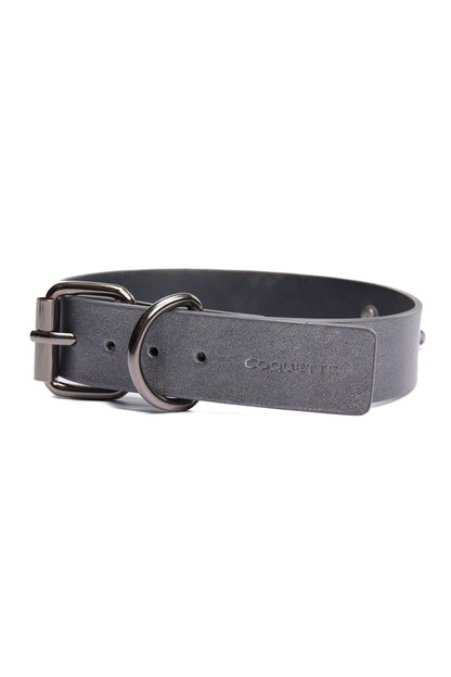 Collar & Leash Set In Grey - Coquette